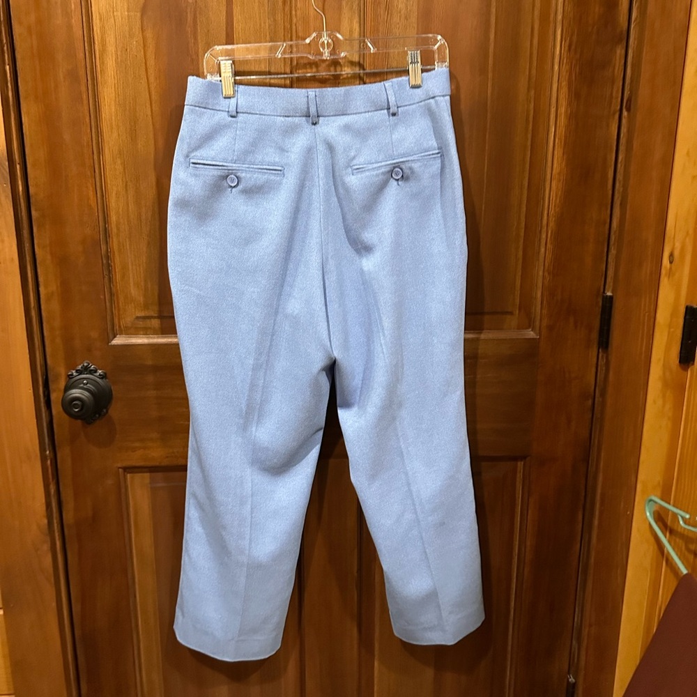 Men's Vintage Polyester Pants by Haband's Fit-Forever 34" Waist - Picture 5 of 8